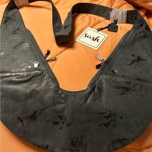 Black Glam Sash Bag